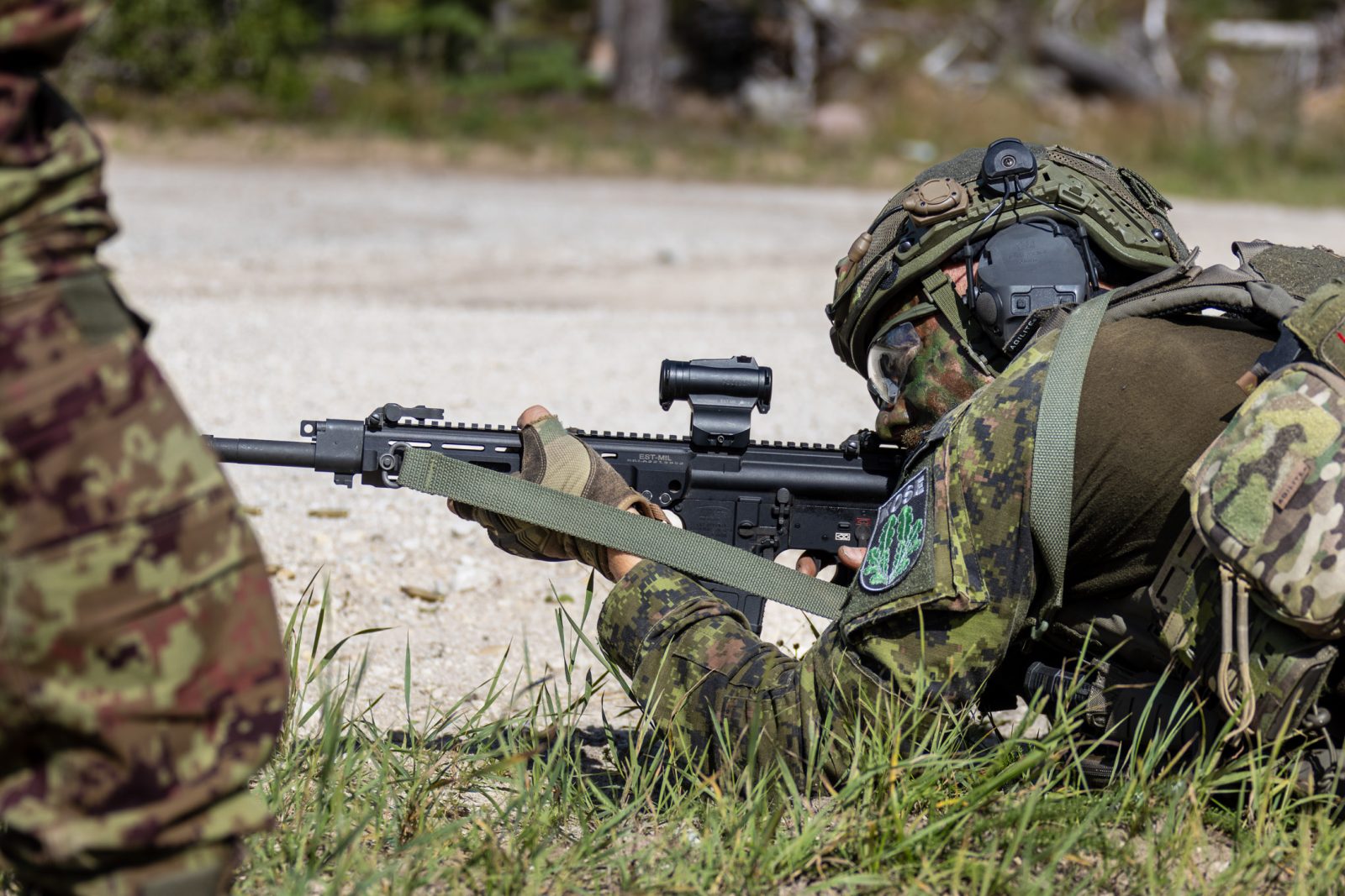 Kose malevkonna võitleja