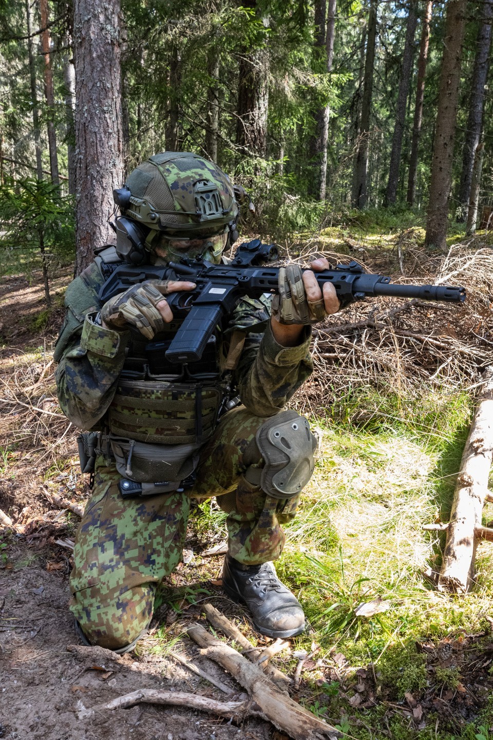 Kose malevkonna võitleja