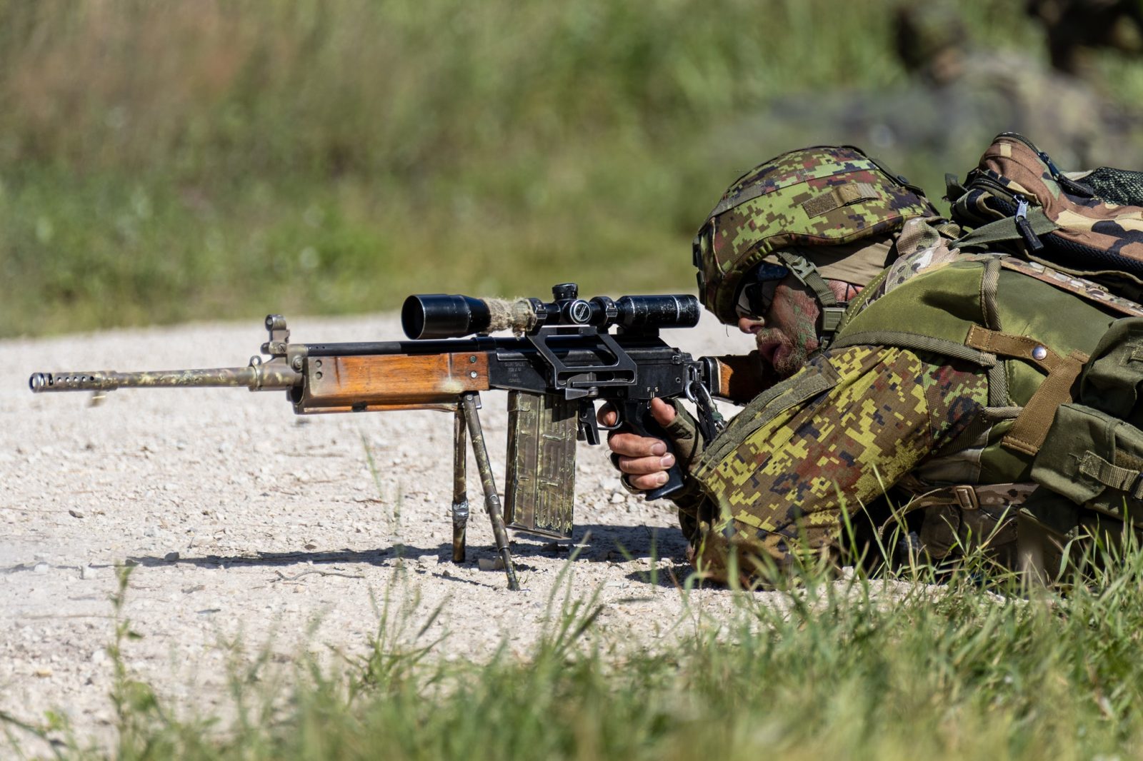 Kose malevkonna võitleja