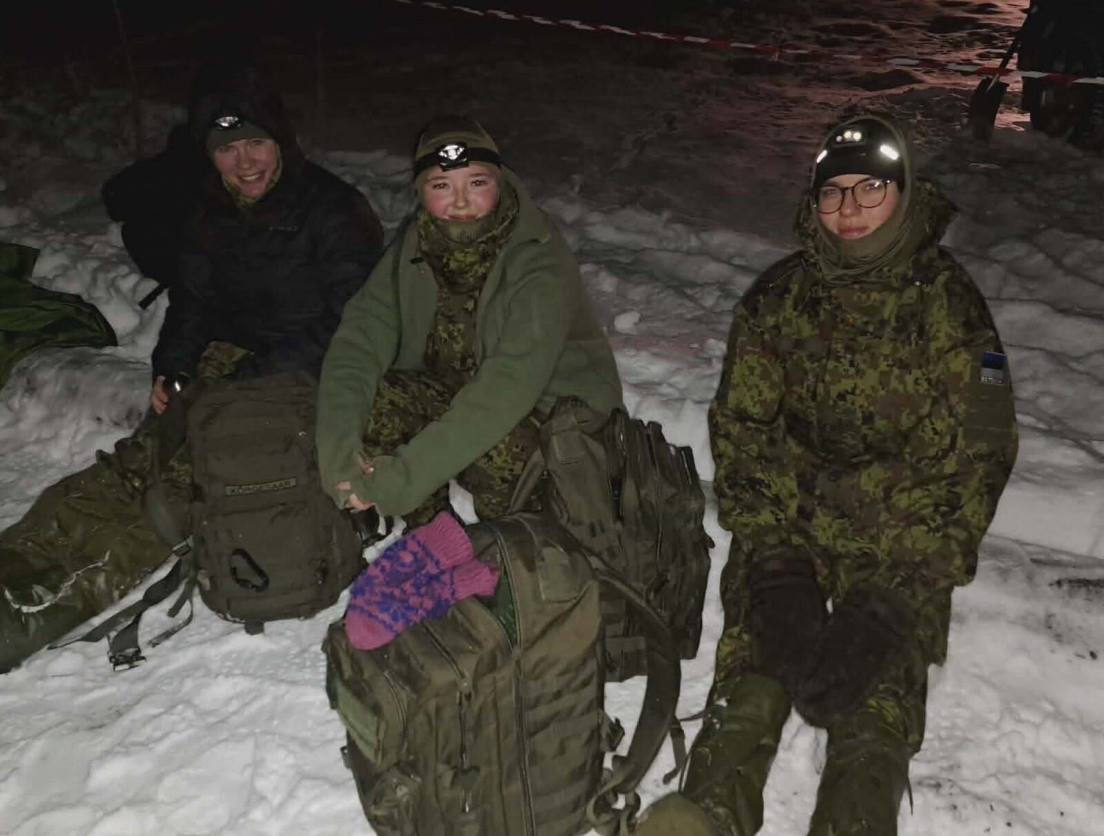 24-tunnine rännak lumisel ja pakaselisel rajal