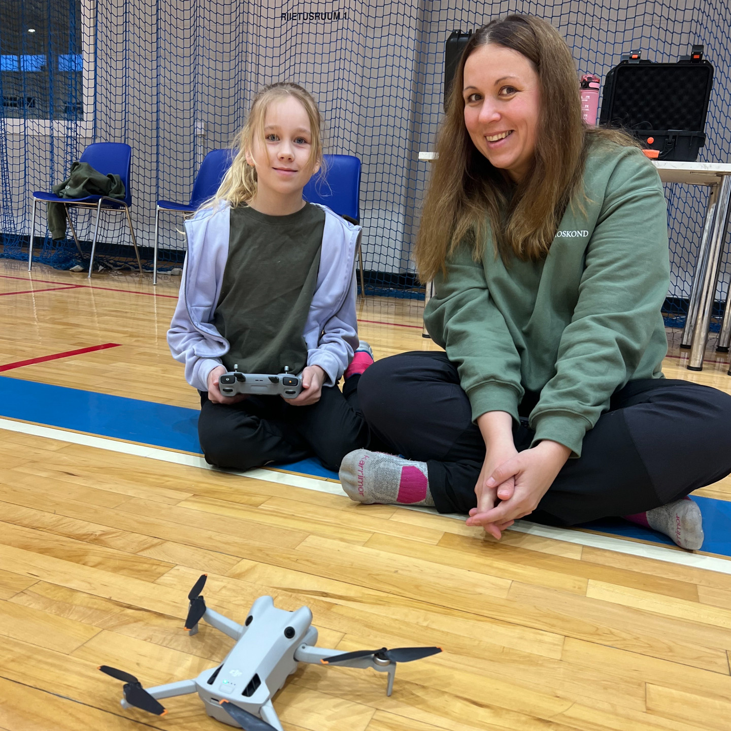 DJI Mini drooni lennuoskuste harjutamine