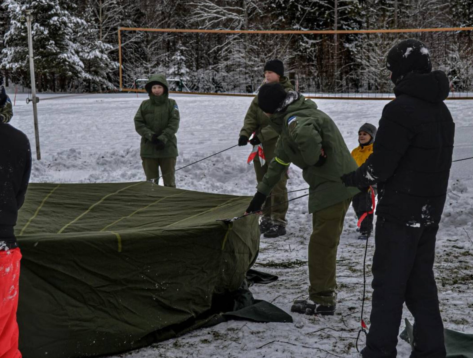 Noorte talvelaagri veeohutuse töötuba Päästeameti järelvalve all