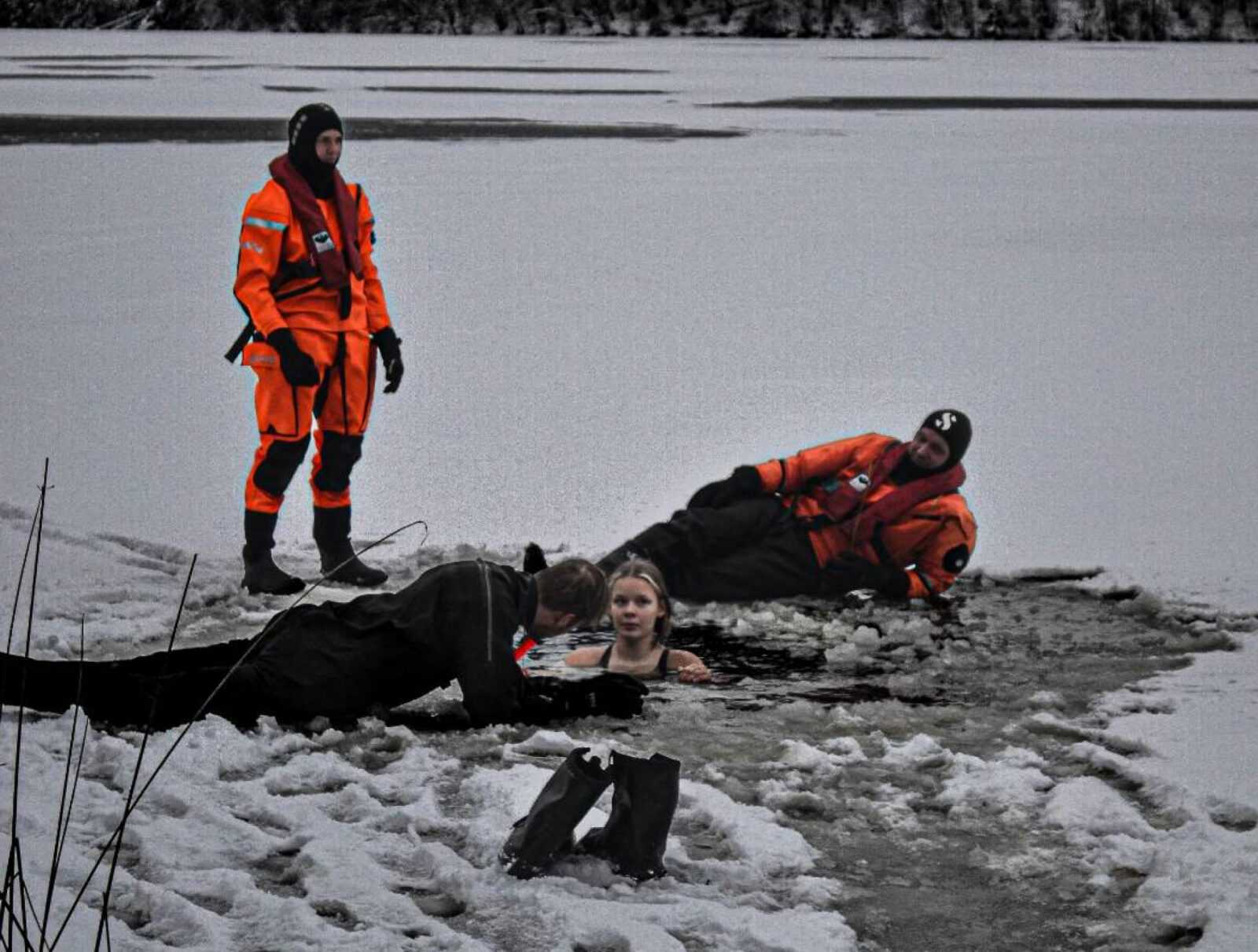 Noorte talvine väljaõpe Paunküla väljaõppekeskuses