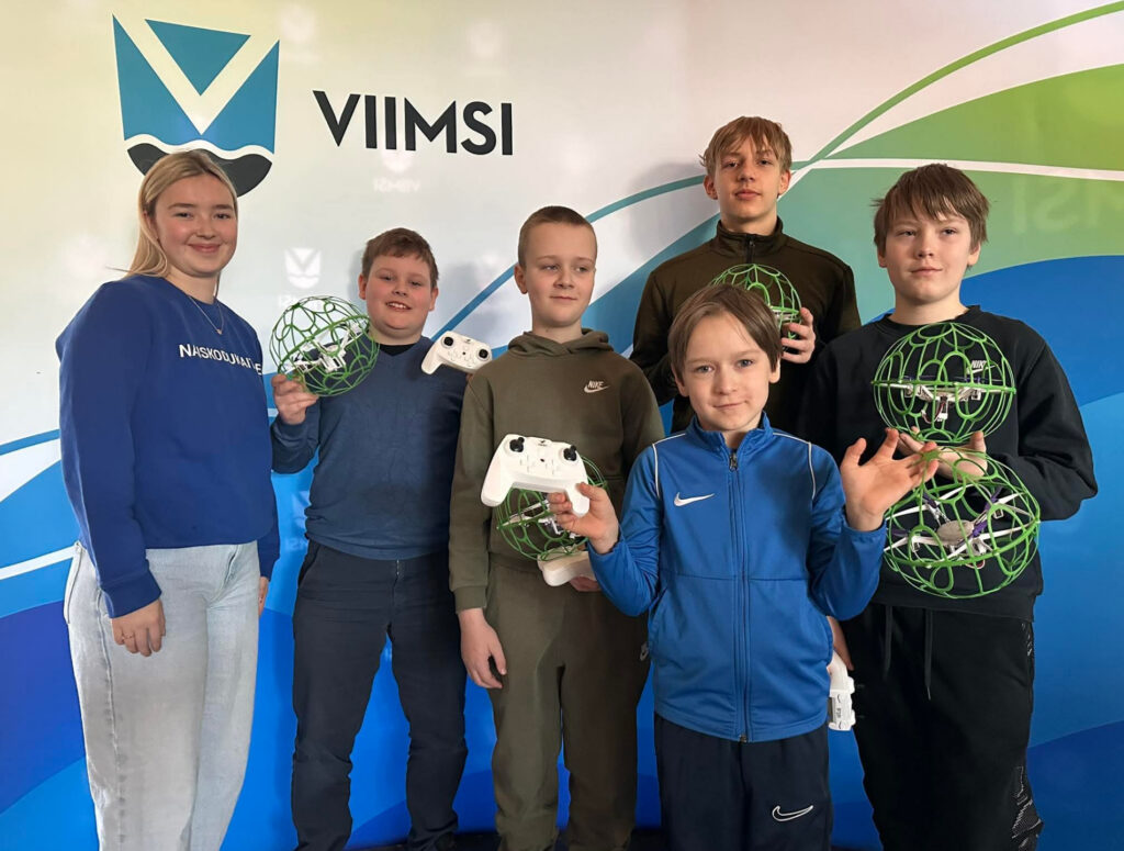 Harju Noored Kotkad droonijalkaturniiril Viimsis
