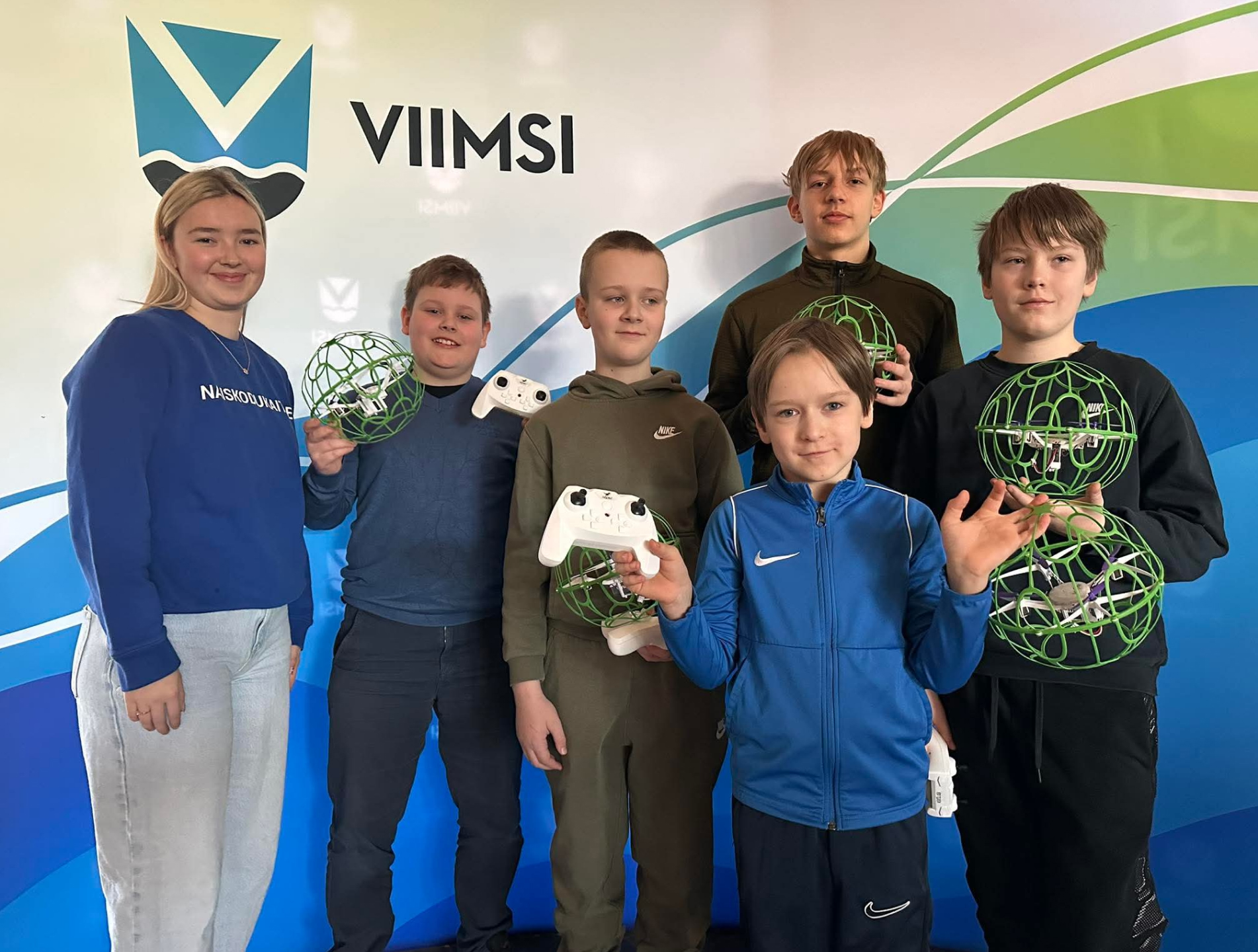 Harju Noored Kotkad droonijalkaturniiril Viimsis